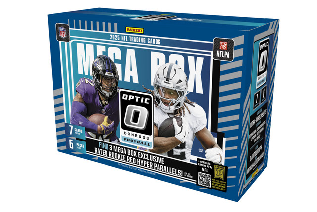 NFL PYT #761 - 1/2 Case (10x Boxes) 25 Panini Donruss Optic Football Hobby MEGA