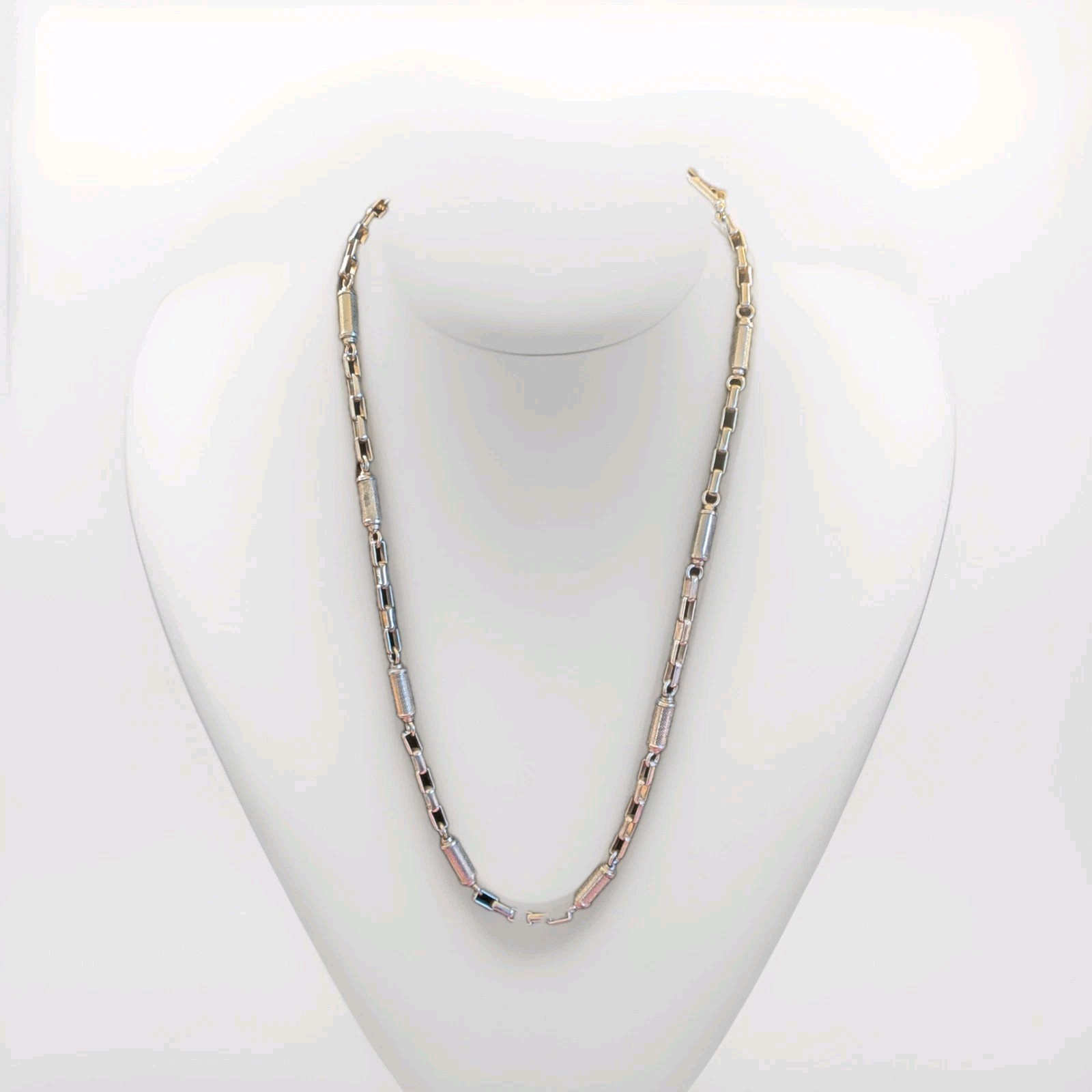 Solid Italy 925 Sterling Silver Rectangle Round A… - image 1