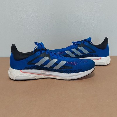 Adidas Solar Glide 3 Blue Men s Running Shoes Boost SIZE 14
