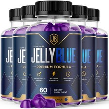 5 Pack Jellyblue Gummys Male Health Support Supplement Jelly Blue 300 Capsules 5 Pack Jellyblue Gummys Male Health Support Supplement Jelly Blue 300 Capsules
