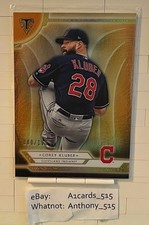 Corey Kluber - 2018 Topps Triple Threads - Amber Parallel 080/199 - Cleveland