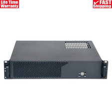 2U IPC Chassis Server Chassis for MATX Motherboards/Hard Drives Installation
