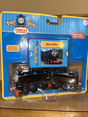 NEVILLE  ! THOMAS FRIENDS TRAIN TAKE Along n play Diecast 2006 NEW ! CARD