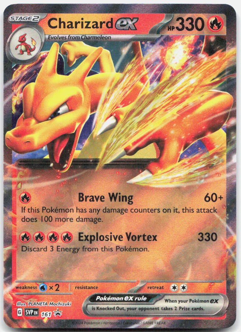 Charizard ex SVP 161 Holo