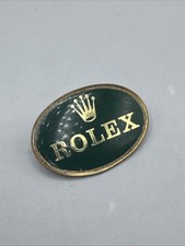 Rolex Watch Green Pin Vintage
