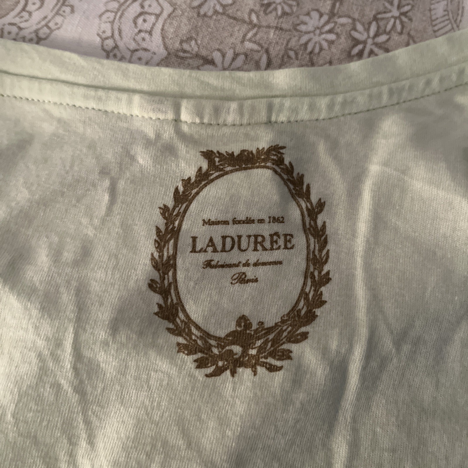 LaDuree  X Uniqlo Charity Collab Mint Green Tee S… - image 6