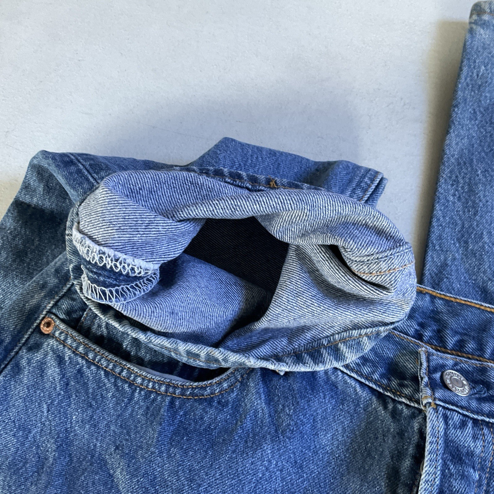 Vintage Levi’s 501XX USA 1995 Men’s W28 L31 501-0000 Shrink To Fit 653 image 10