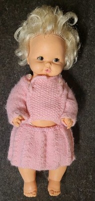 1969 Mattel Baby Alive Tender Loving Care , STILL TALKS Works, 16'' Nice 