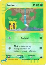 Sunkern - 106/144 - Pokemon Skyridge Reverse Holo Rare Card NM on eBay