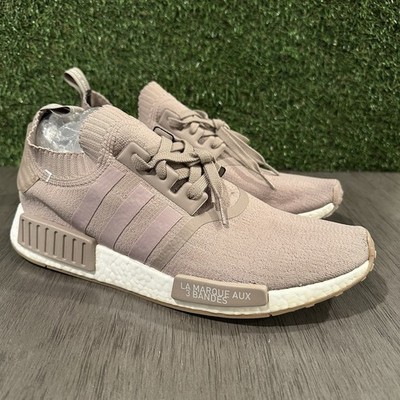 Adidas NMD R1 Prime Knit French Beige DS S81848 US Mens Size 12