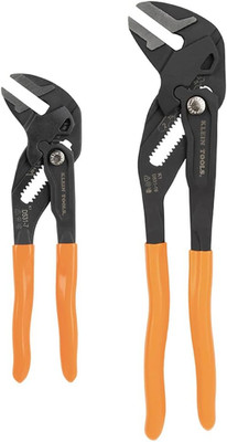 Klein Tools D53102KIT Adjustable Pliers Wrench Set, Compact High-Leverage Parall