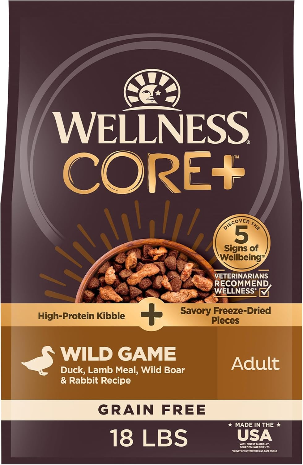With Freeze Dried Pieces, Grain Free, High Protein, Natural,