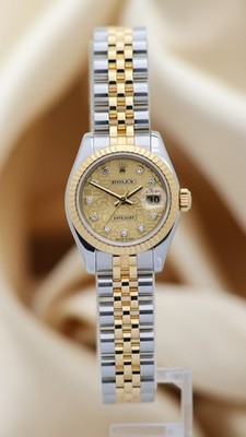Rolex Lady-Datejust Jubilee Jubiläums-Blatt Diamant 26mm 179173G