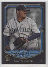 2017 Topps Museum Collection Sapphire Blue /150 Felix Hernandez #24 8k4