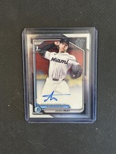 2024 Bowman Draft - Chrome Prospect Autographs Aiden May #CPA-AM (AU, RC)