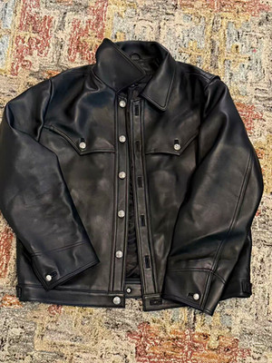 Chrome Hearts Fleur Leather Jacket