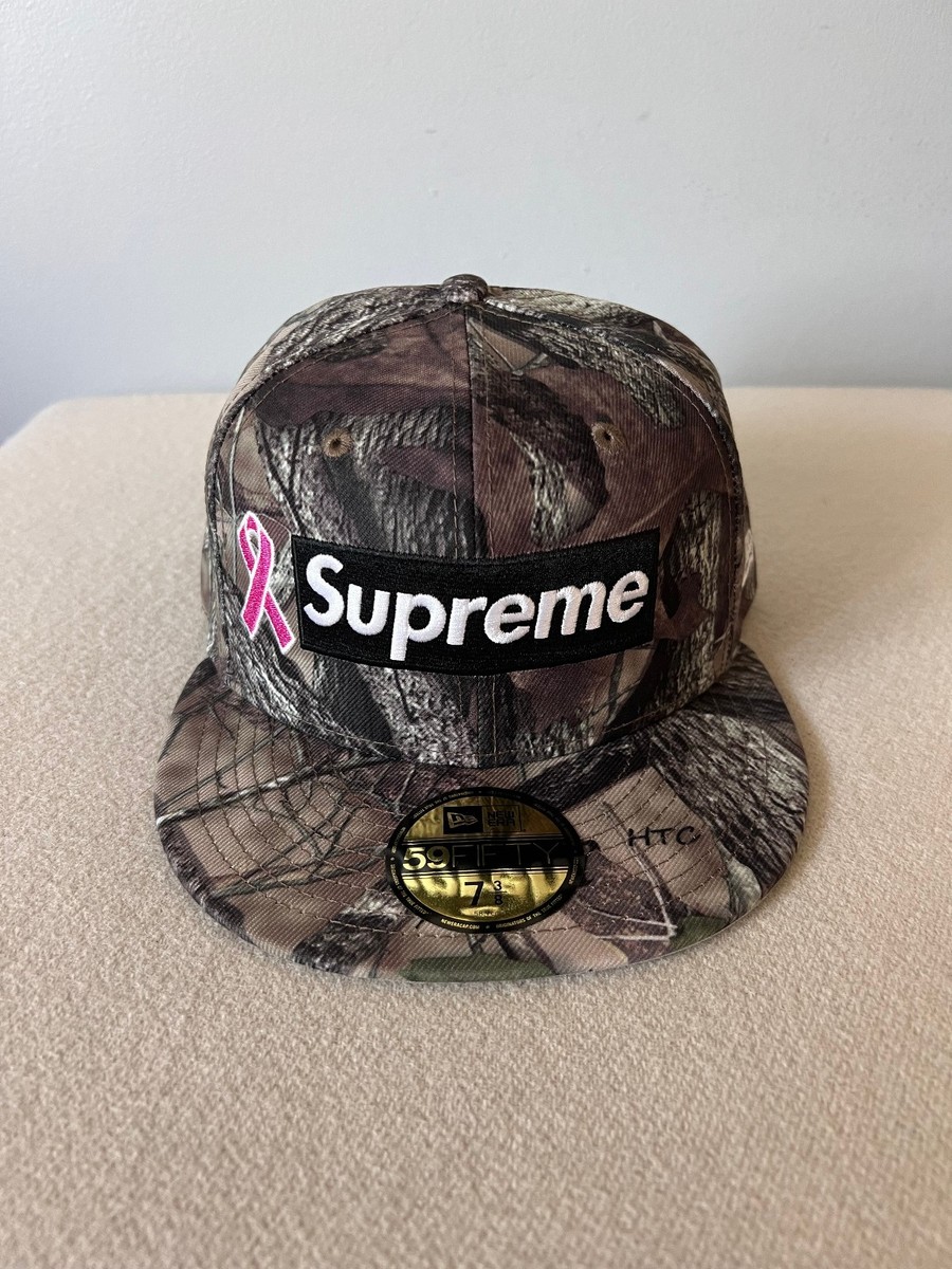 Supreme x New Era Breast Cancer Awareness 59FIFTY - Size 7 3/8