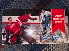 1990S NHL HOCKEY AUTOGRAPH CARD 4 JERRY KORAB BRIAN KILREA SIMON NOLET OHL WHA