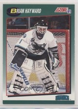 1991-92 Score Rookie and Traded Box Set Brian Hayward #4T n3t