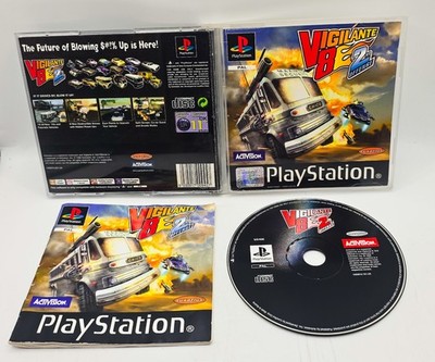 Vigilante 8 2nd Offense | Ps1 Playstation One Spiel | Komplett Cib | Getestet Pal