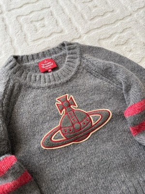 Vivienne Westwood red label oversized Knitted sweater big logo