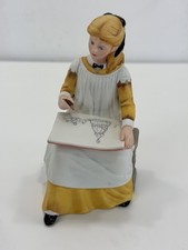 Franklin Porcelain Figurine Amy From Little Women
