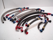 17 NASCAR ASSORTED -10an BRAIDED LINES HOSES ...