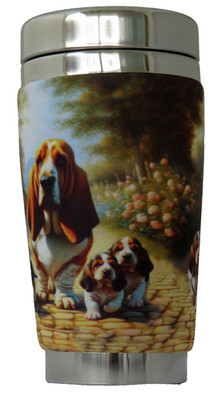 Basset Hound Travel Mug,made in USA