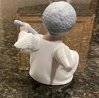 LLADRO Porcelain Matte Figurine African American Angel Playing Lute #4537 MINT — photo 4