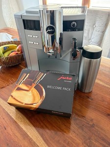 Jura Impressa S9 One Touch Silber Kaffeevollautomat + Milchkühler TOP Zustand