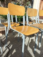 Lotto Sedie Scolastiche Vintage - Stile Industrial / Modernariato