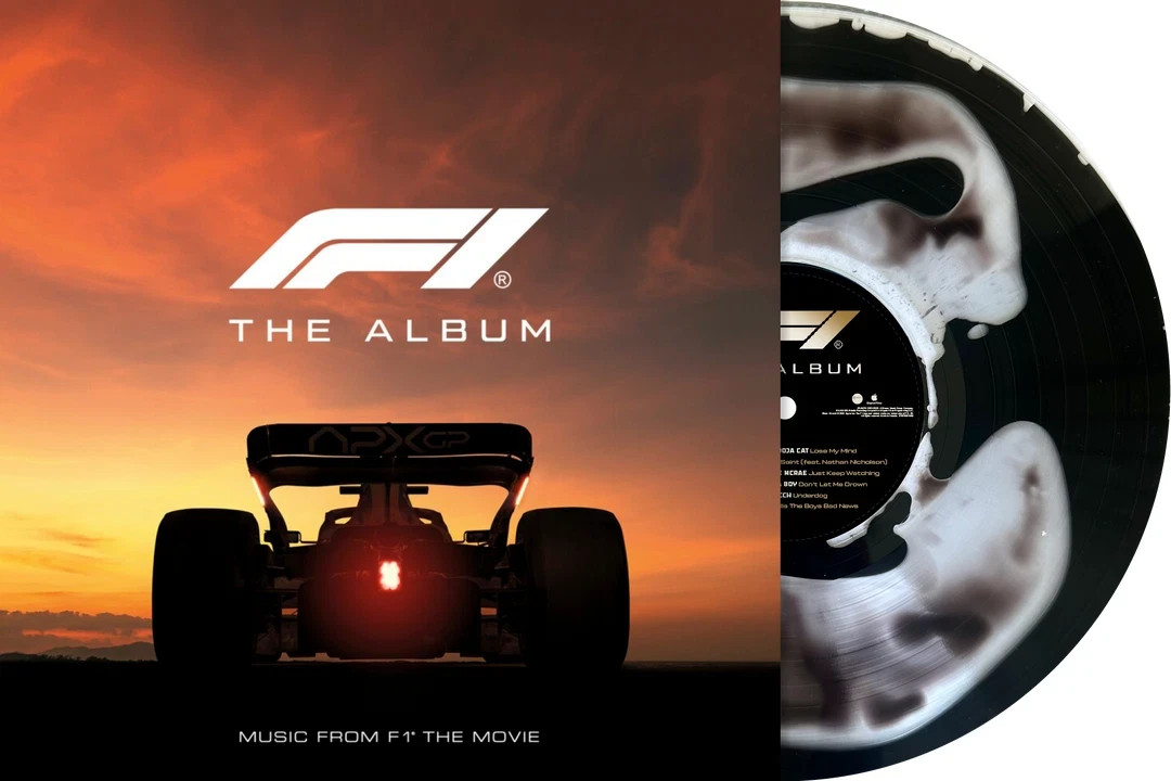 F1 The Album Black Oil Effect Liquid Vinyl Bad World | eBay