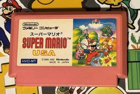 Super Mario USA w/ Guide Nintendo Famicom SUPER MARIO 2 Japan Import US Seller