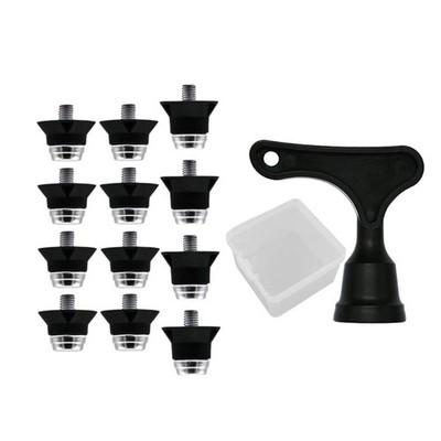 12Pcs Football Spikes Nails Screw Cleat Football Stud Replacement Soccer Cleats