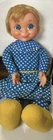 Mattel Mrs. Beasley Rag Doll 1967 Family Affair Blue Polka Dot Dress Cloth
