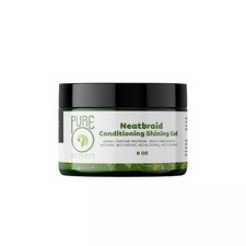Pure O Hair Solution Product Neatbraid Conditioning Shining Gel 8 Oz