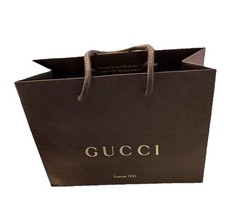 GUCCI Firenze 1921 Paper Shopping Gift Bag 9" x 6.7" x 4  