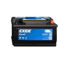 Exide Excell EB802 12V 80Ah 700A Blei-Säure Autobatterie 71Ah 74Ah 95Ah 110Ah