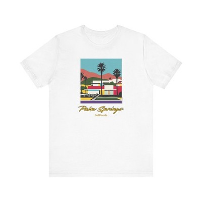 Palm Springs California Retro Modern Architecture Shirt, Desert Tee, Eames Era!!