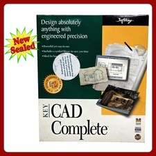 Key CAD Complete PC Mac Software CD-ROM Vintage Sealed 1994 Design Drafting Tool
