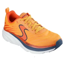 Skechers Shoes Men Sport Comfort Memory Foam Casual Cushion DLux Orange 233062