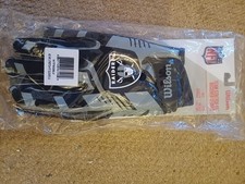 NFL stretchfit Raiders Receiver Gloves One Size