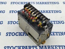 Omron CJ1W-DA08V Analog Output Unit DC24V 0.14A w/ CJ1W-TER01 Terminal Cover