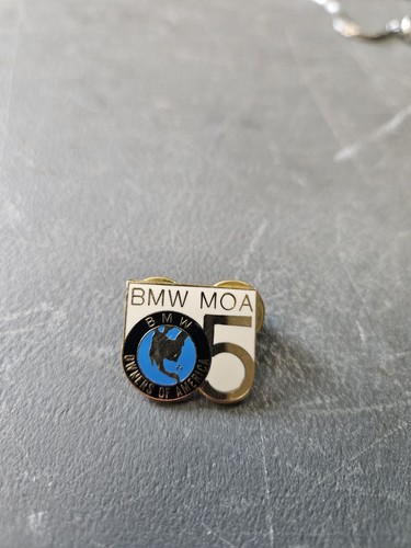 BMW MOA Motorcycle Owners Of America Membership Lapel Pin