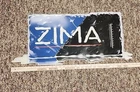 ZIMA Thermometer Metal Tin Tacker Malt Liquor Beer Bar Sign Vintage-
