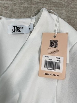 Tiger Mist White Long Sleeve Alvina Mini Dress | eBay Tiger Mist White Long Sleeve Alvina Mini Dress | eBay