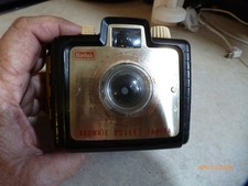 Vintage Original 1960's Kodak Brownie Bullet II Dakon Lens Camera - Sold As-is