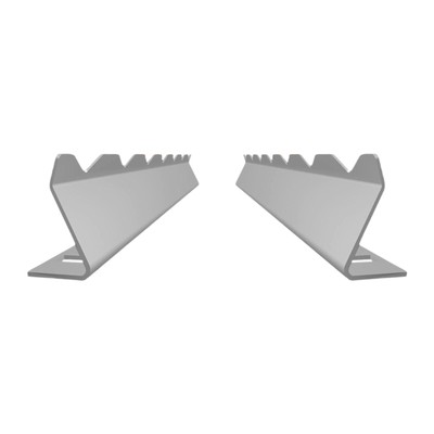Skewers Rack Set Stainless Steel Barbecue Skewers for Seafood Kabob Grilling