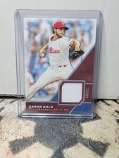 2026 Topps Series 1 Aaron Nola Patch Major League Material Relic Card