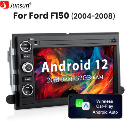 Car Stereo For Ford F150 2004-2008 7 Inch IPS Touch Screen Carplay GPS NAVI Unit - Picture 1 of 12